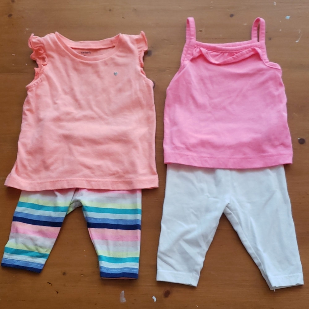 9 MONTHS CARTER'S 2 OUTFITS